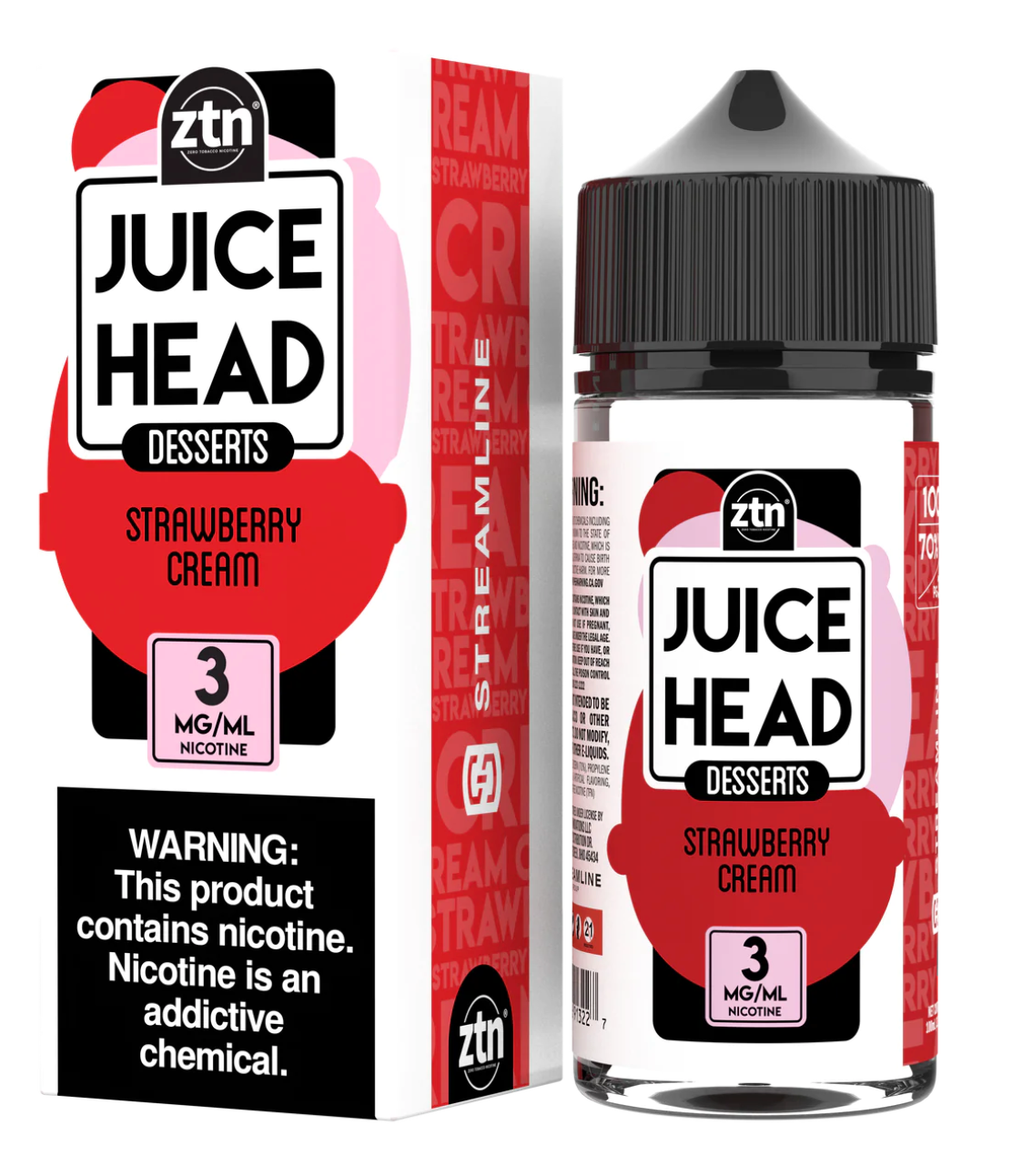 Juice Head - Strawberry Cream