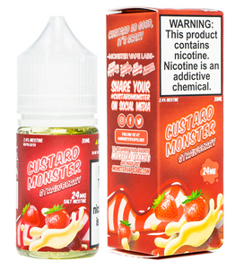 Custard Monster Salt - Strawberry
